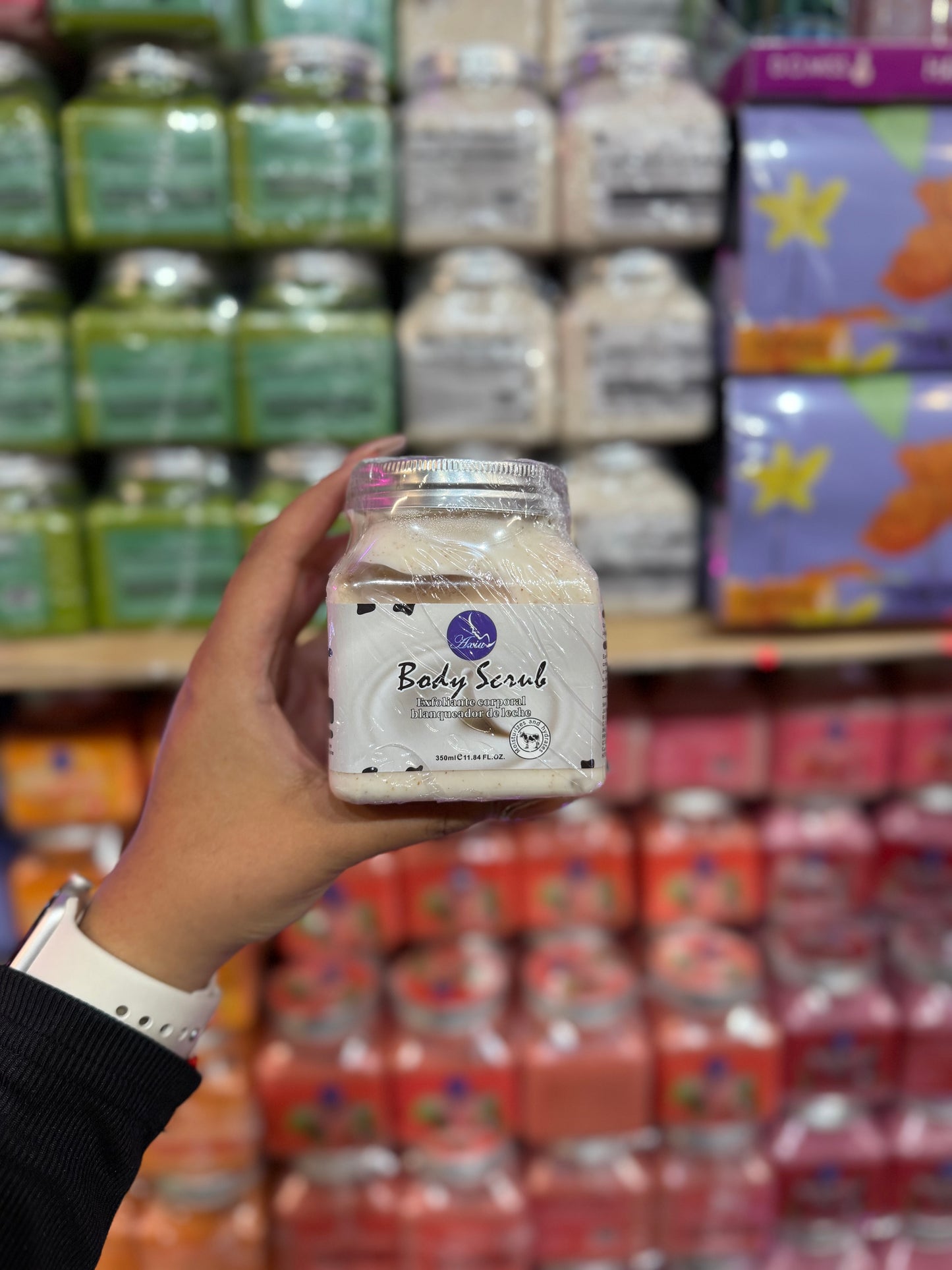 Exfoliante de tarro