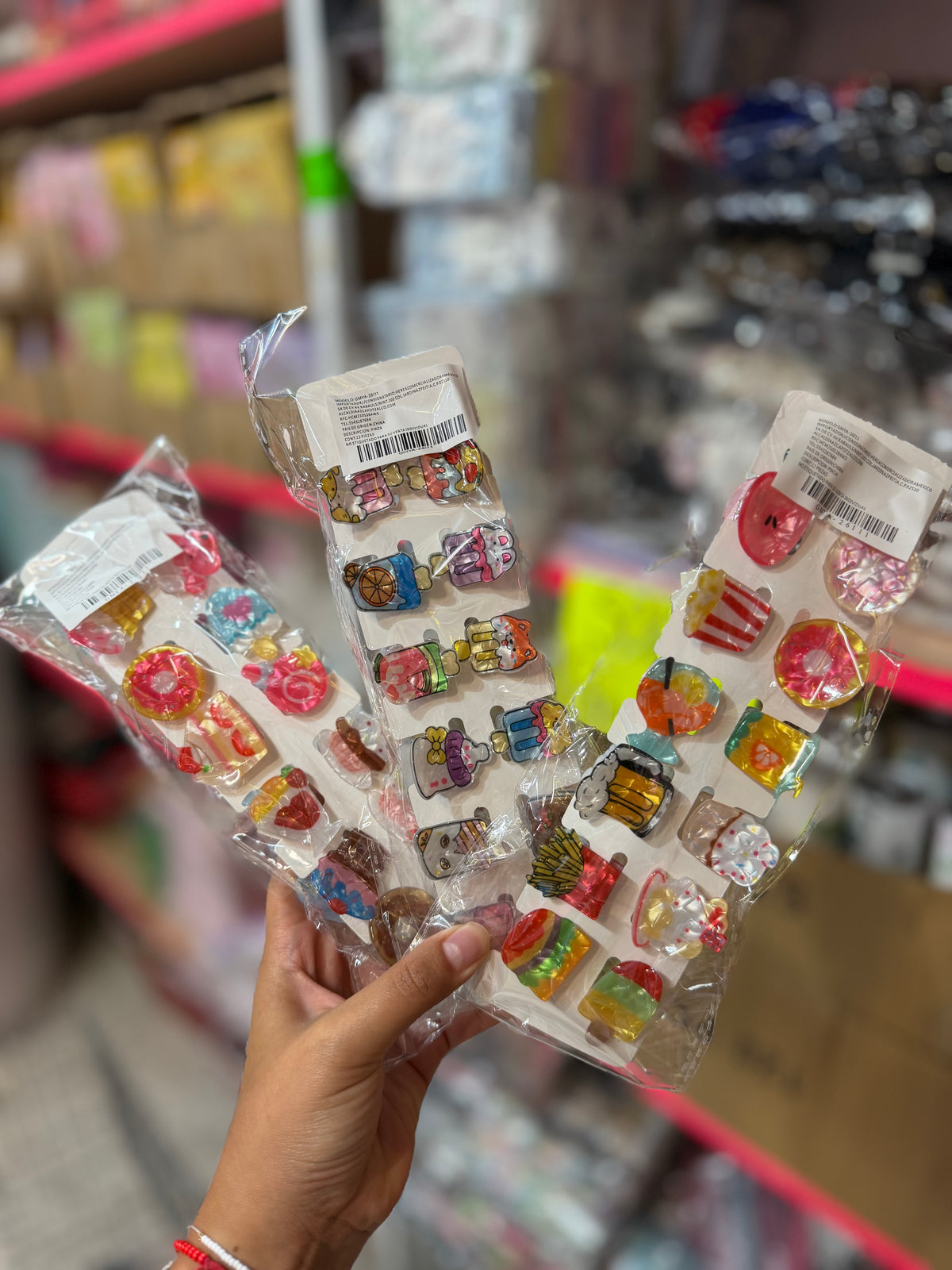 Pinza de acrílico bebidas