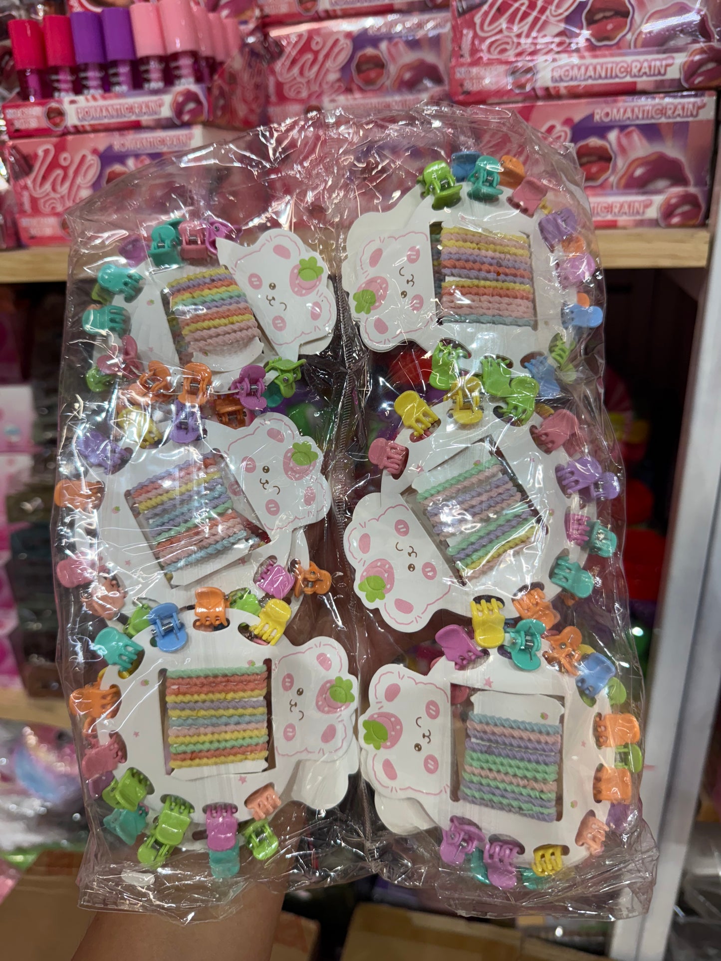 Set de pinza con donitas