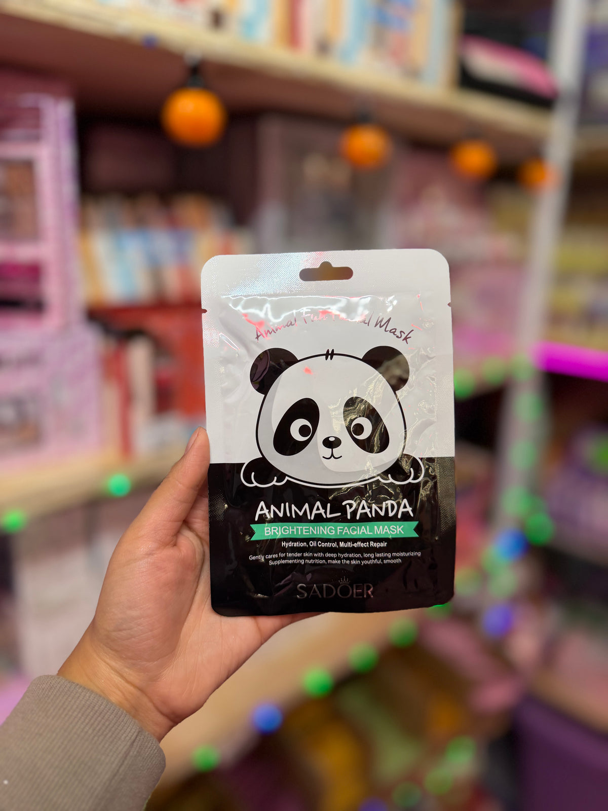 Mascarilla de oso