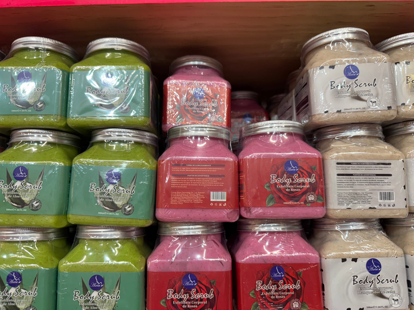 Exfoliante de tarro
