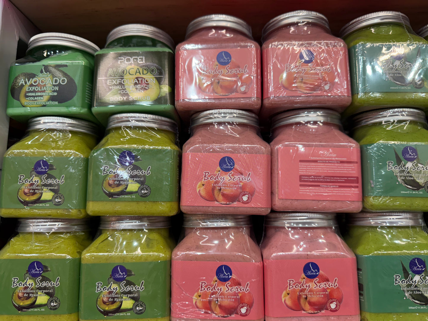 Exfoliante de tarro