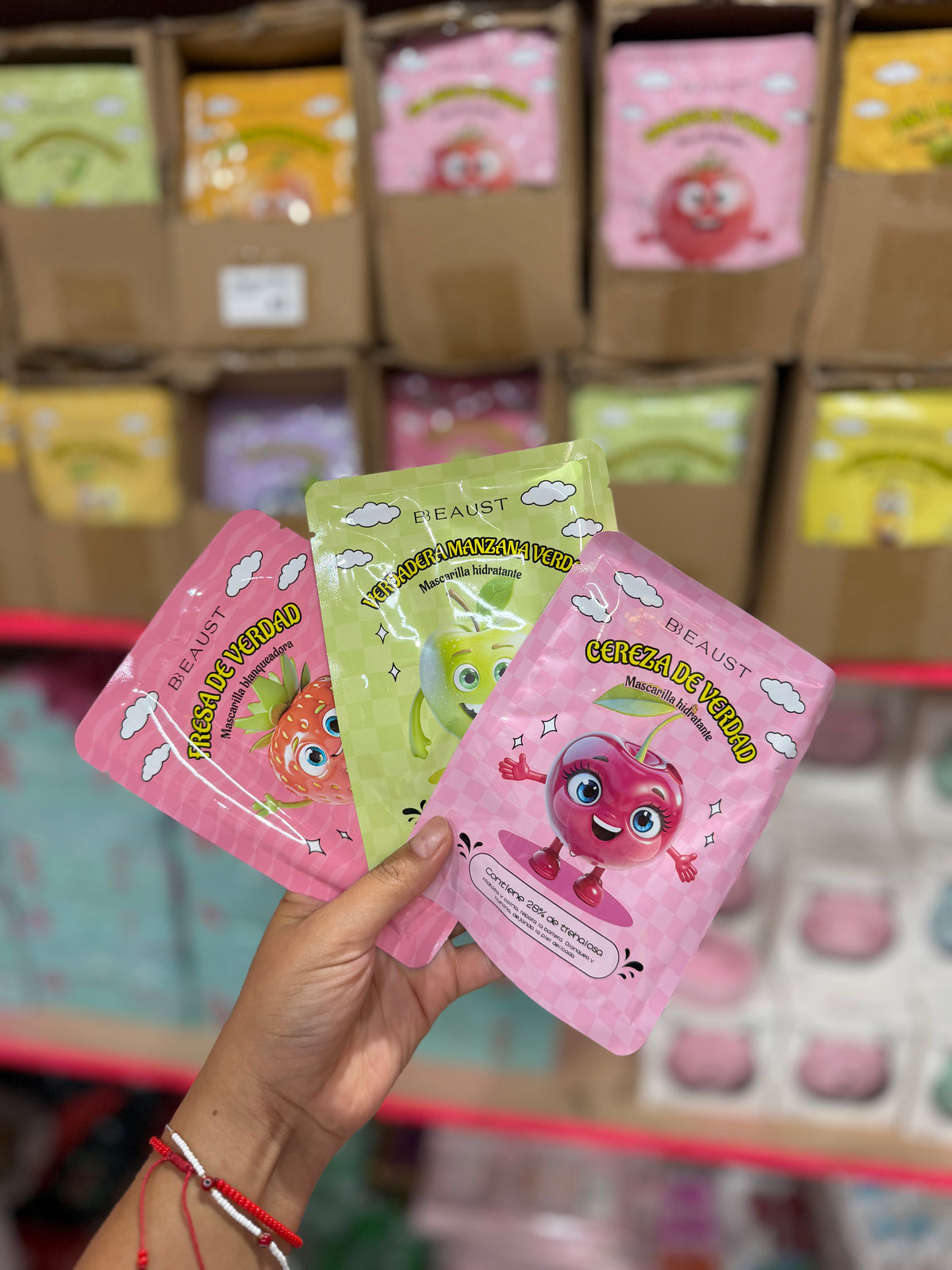 Mascarillas de fruta