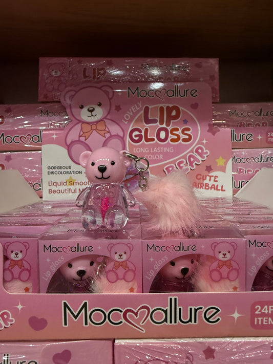 Gloss osito con pompón