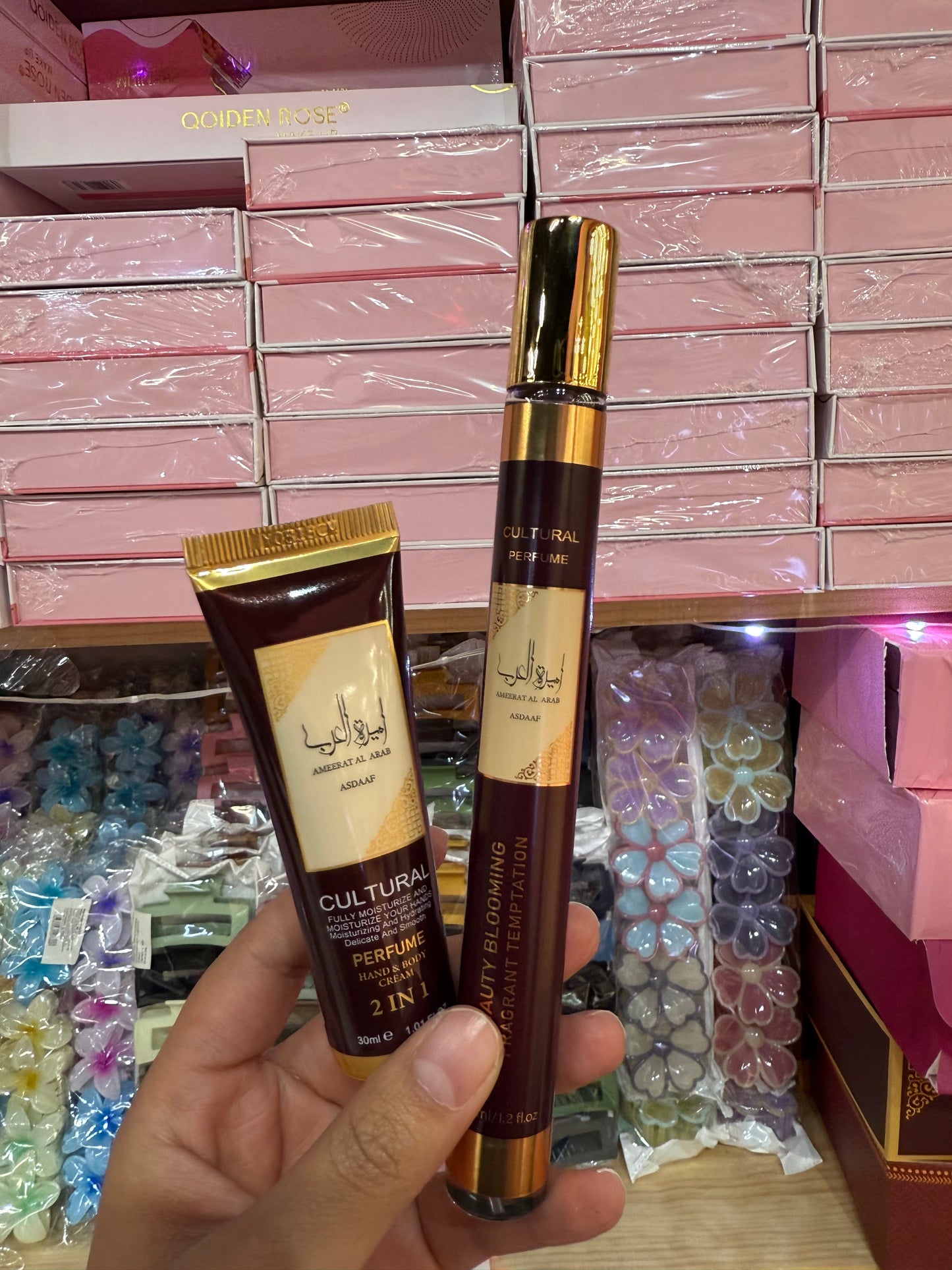 Dúo perfume y crema para mujer