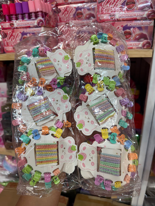 Set de pinza con donitas