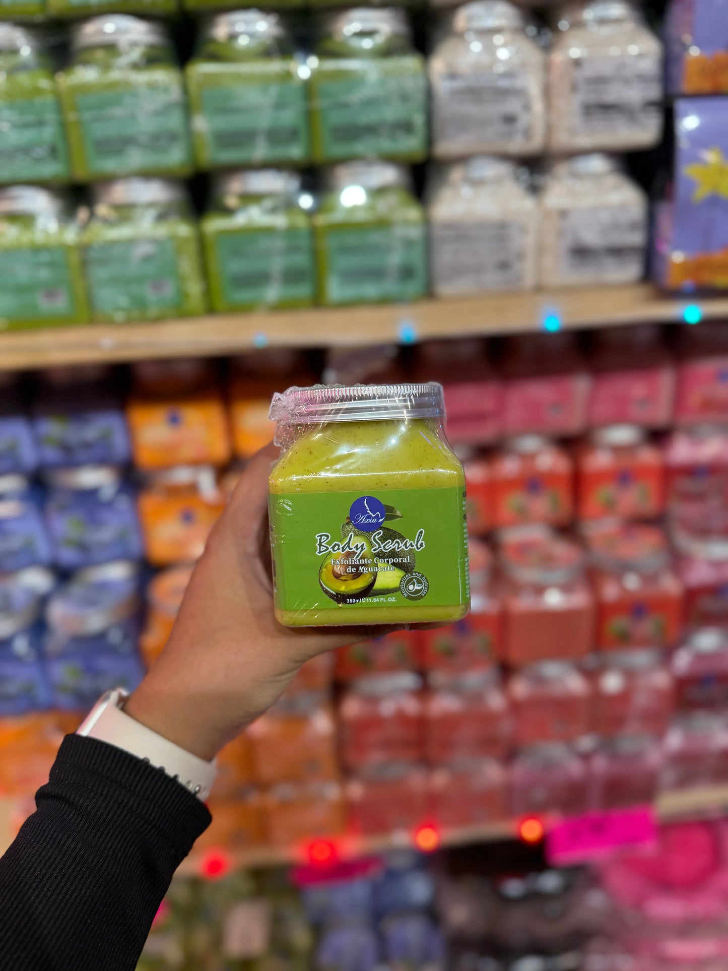 Exfoliante de tarro