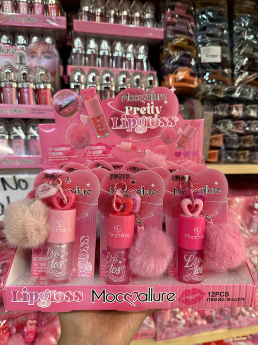 Gloss con pompón