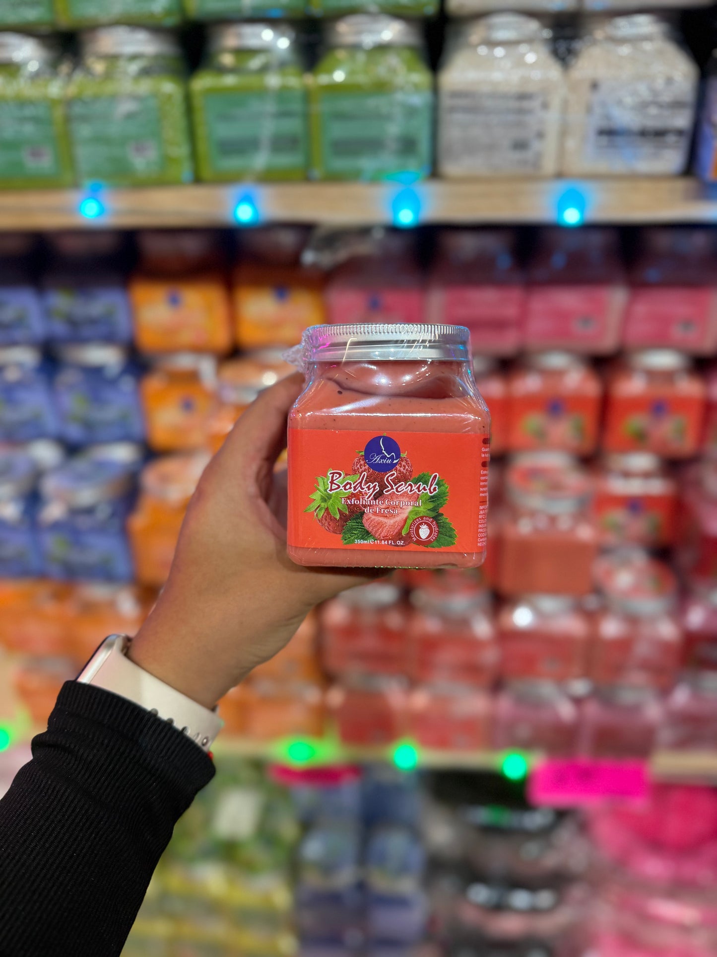 Exfoliante de tarro
