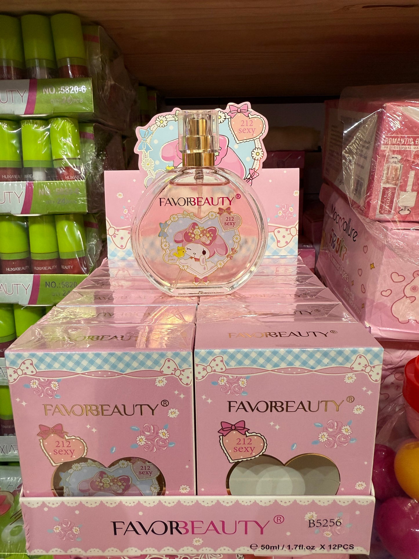 Perfume de vidrio kitty