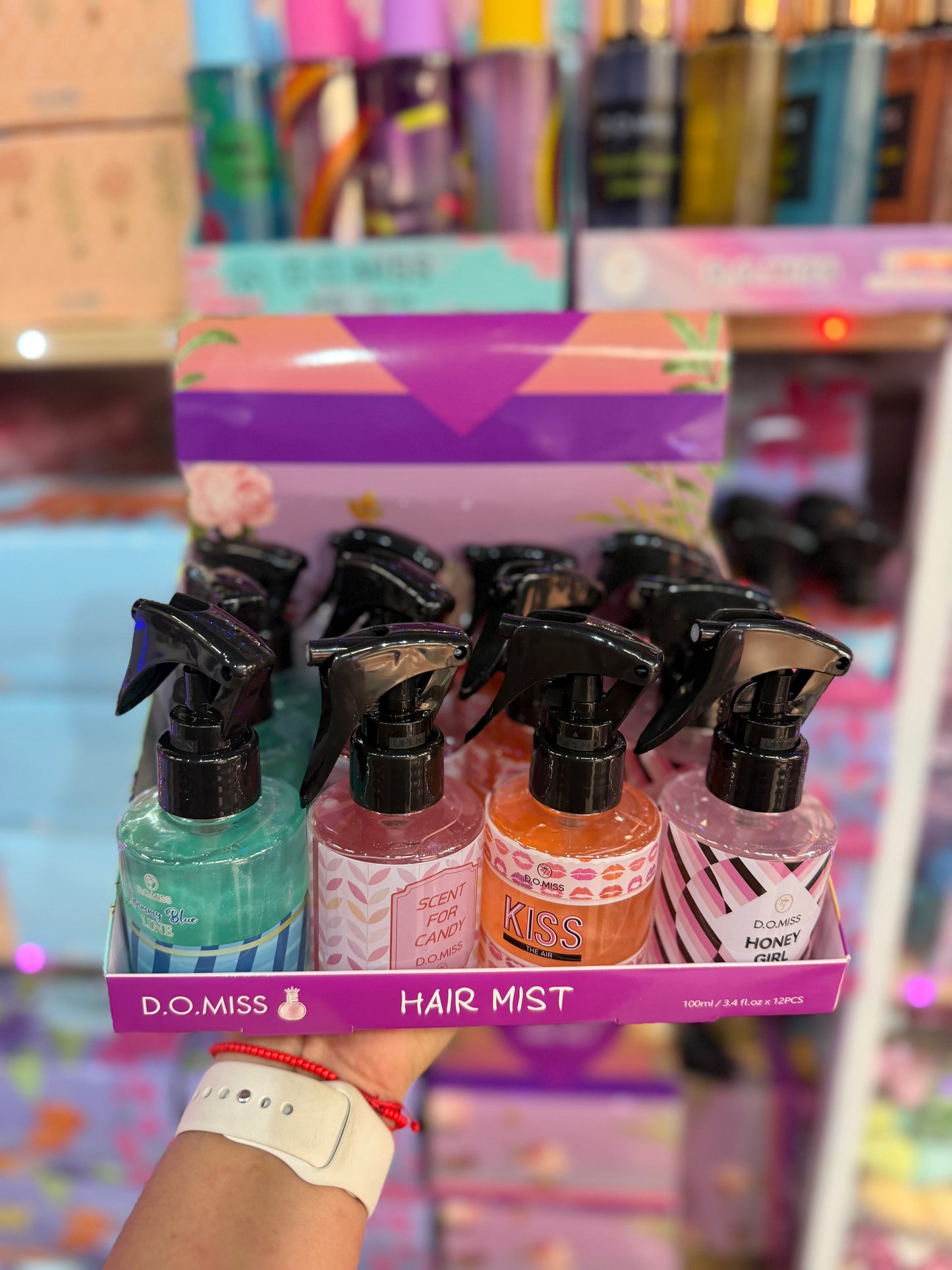Perfume para el cabello