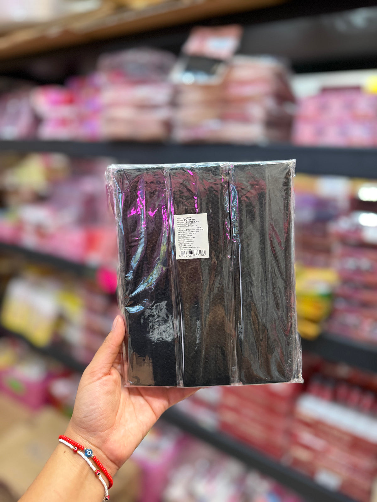 Banda para el cabello negra