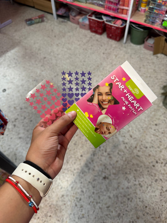 Parches para acné de estrellas