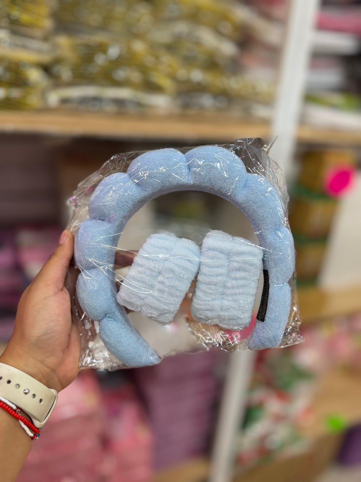 Diadema con muñequera