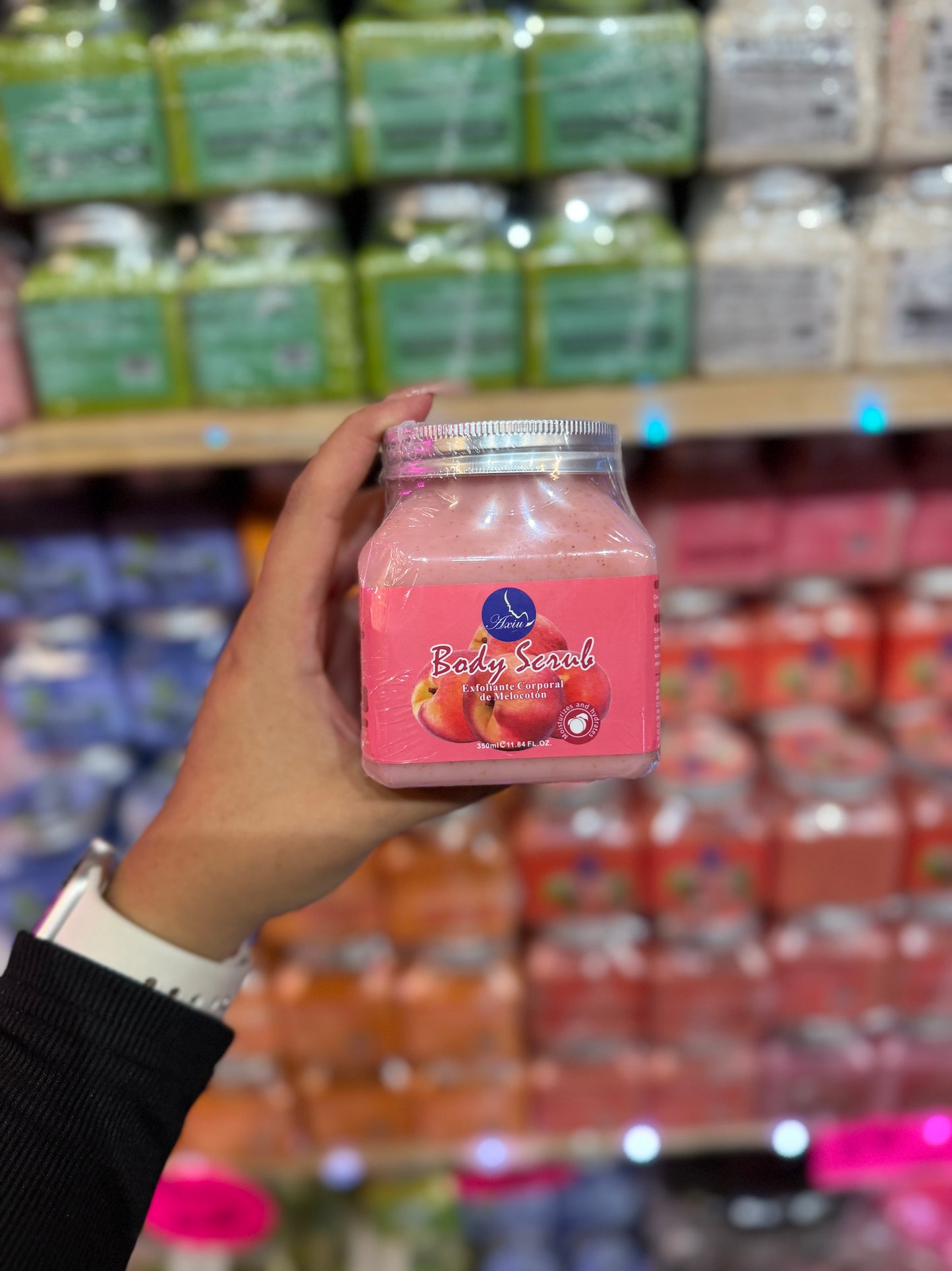 Exfoliante de tarro
