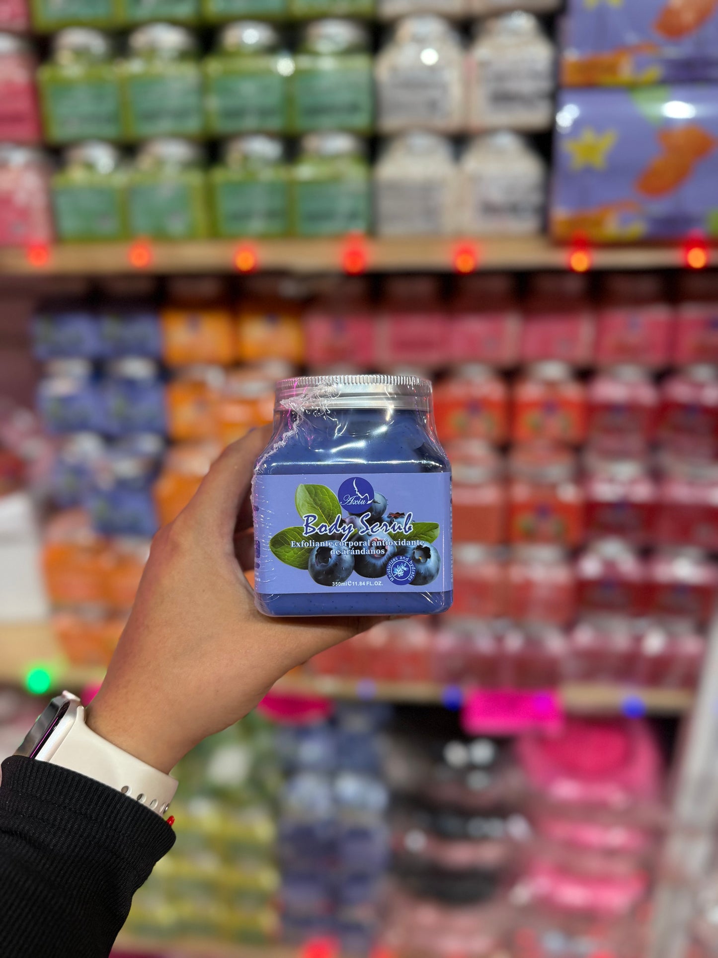 Exfoliante de tarro