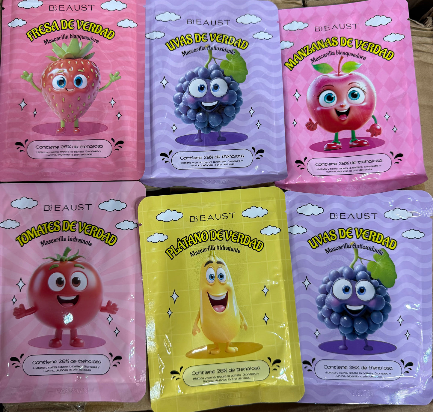 Mascarilla de frutas