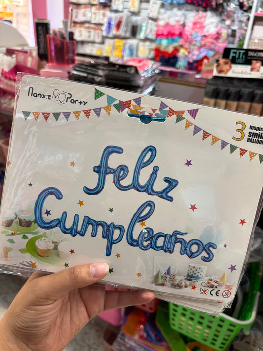 Globo feliz cumpleaños