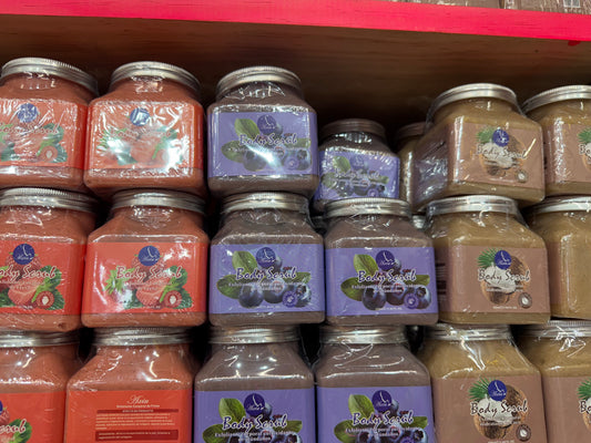 Exfoliante de tarro